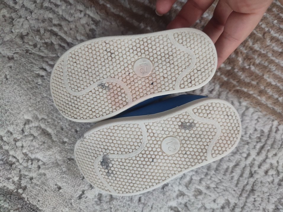 Mavi Erkek Bebek İlk Adım Ayakkabısı Vicco - Görsel 5