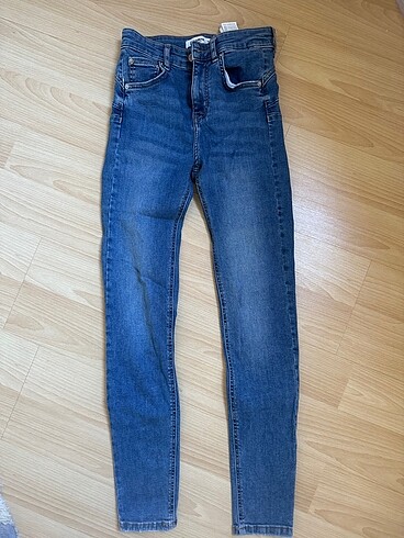 xs Beden mavi Renk Pull and bear Jean