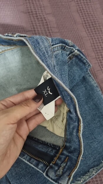 xl Beden mavi Renk Ltb kot şort