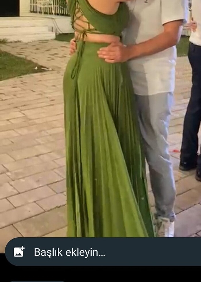 Birkez giyildi abiye yeni - Görsel 3