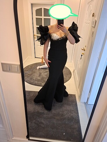 Siyah abiye - Görsel 4