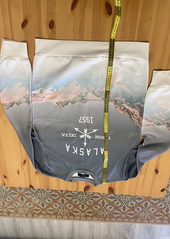 m Beden Gri Baskılı Erkek Spor Sweatshirt
