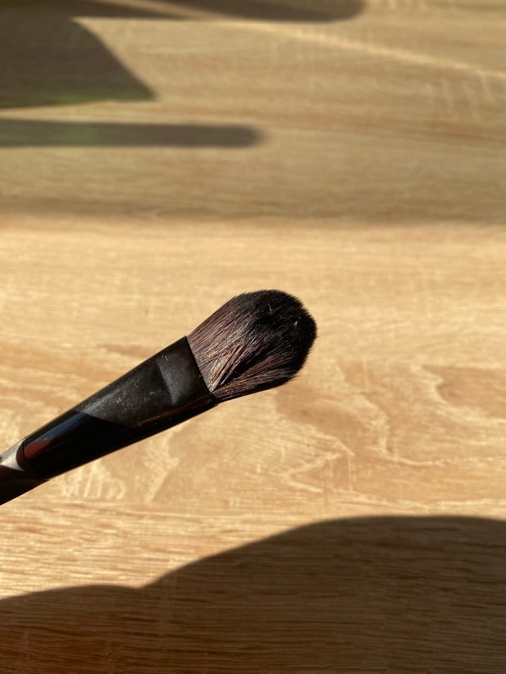 Koyu Bej Makyaj Fırçası - Görsel 3