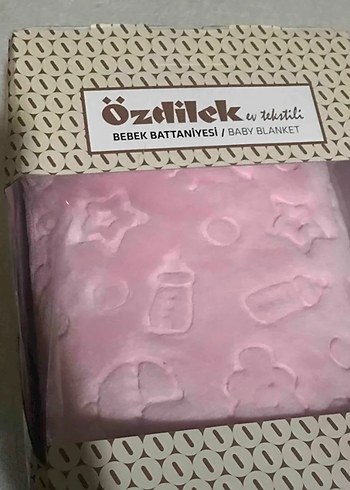 Özdilek Bebek Battaniyesi Pembe - Görsel 2