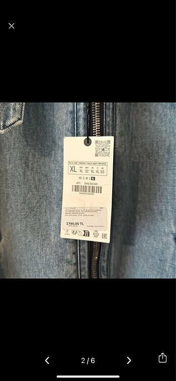 Zara Zara kot peluş mont