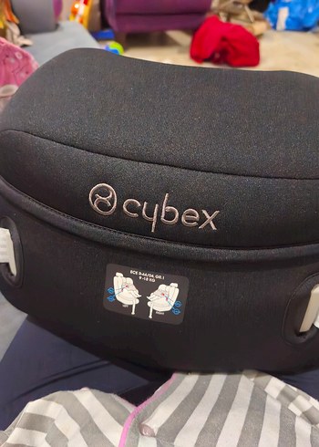 Cybex Siyah Bebek Oto Koltuğu ön desteği - Görsel 2