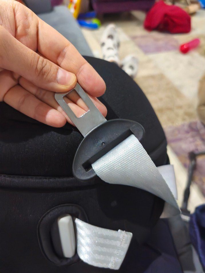 Cybex Siyah Bebek Oto Koltuğu ön desteği - Görsel 5