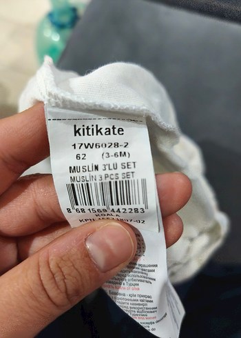 kitikate Uzun Kollu Pamuk Organik Bebek Tulum - Görsel 6