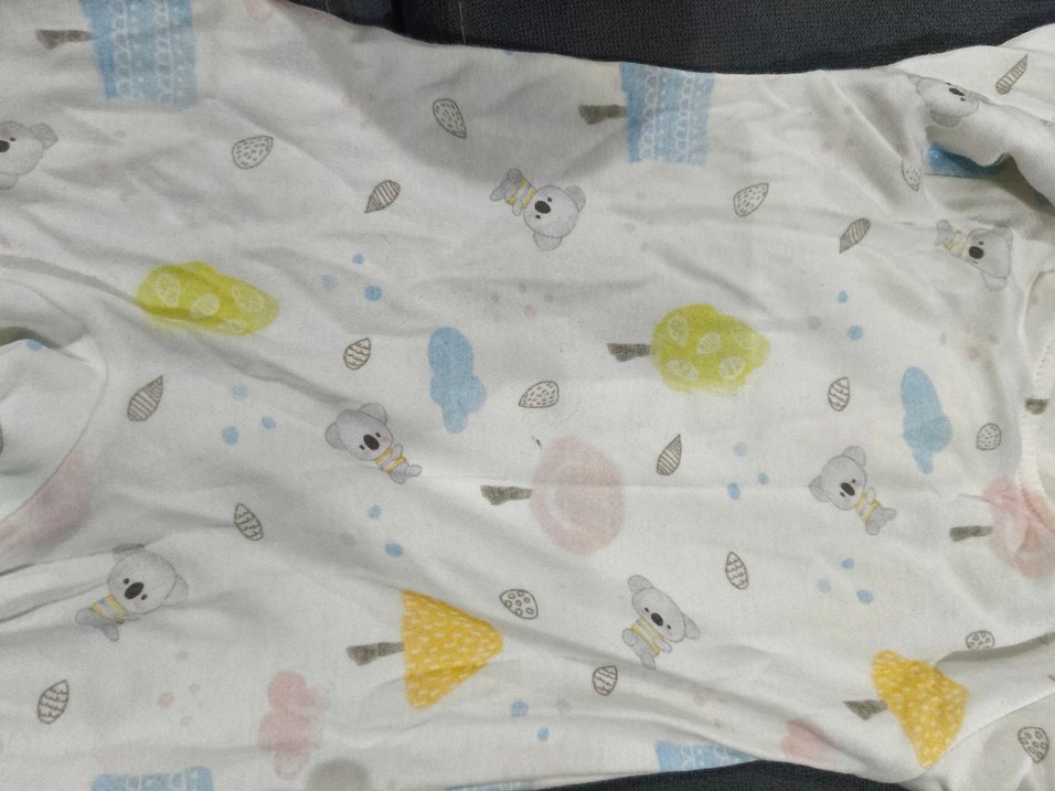 kitikate Uzun Kollu Pamuk Organik Bebek Tulum - Görsel 5