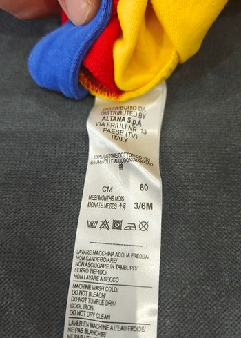 orjinal moschino bebek tulum - Görsel 5