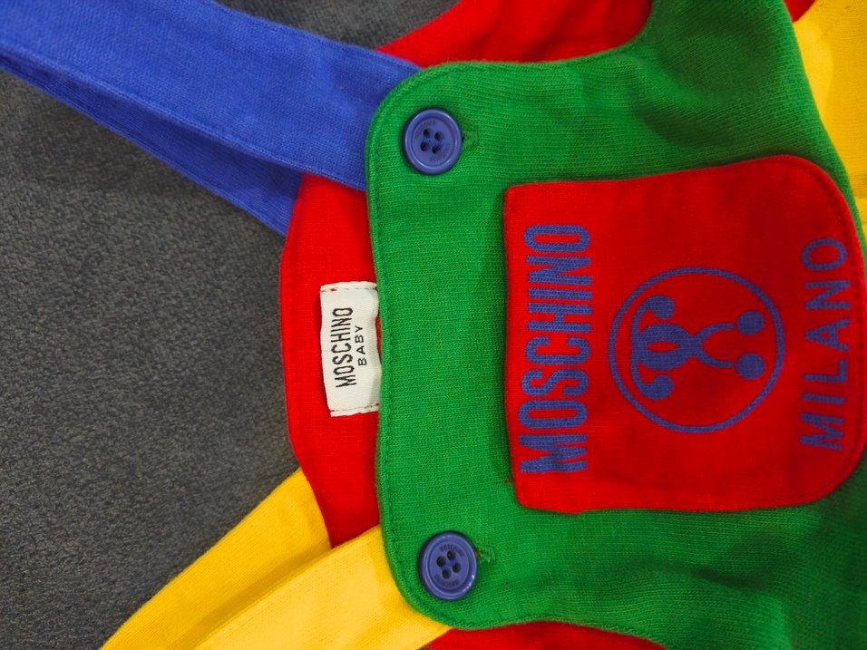 orjinal moschino bebek tulum - Görsel 4