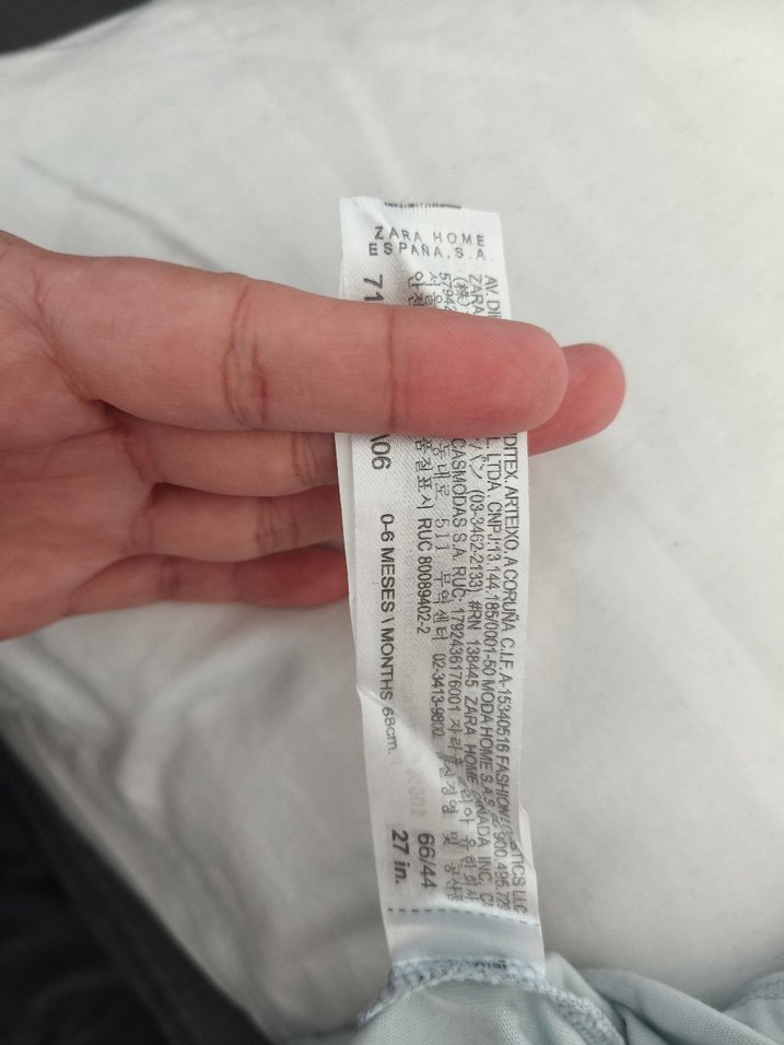 Zara mavi Bebek Tulum - Görsel 3