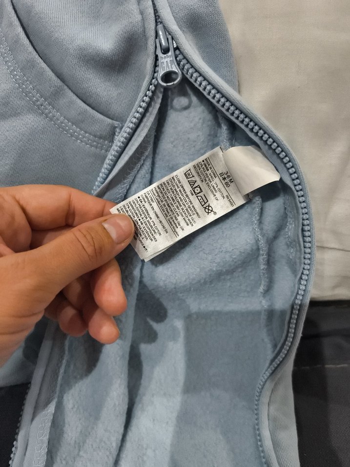 GAP Mavi Kapüşonlu Bebek Tulumu 3-6 Ay - Görsel 5