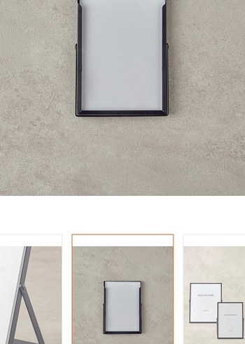 Siyah Metal Çerçeve ENGLISHHOME - Görsel 3