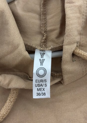 Bej uzun Sweatshirt - Görsel 2