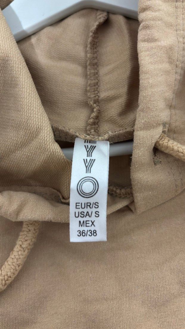 Bej uzun Sweatshirt - Görsel 2