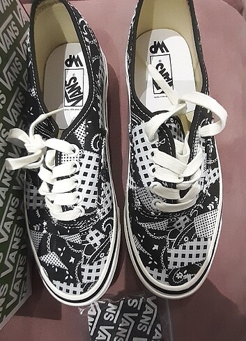 40 Beden siyah Renk Vans UA Authentic 44 Dx unisex ayakkabi