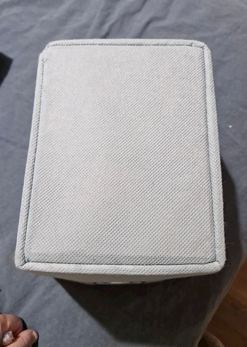 Bej Gri Desenli Saklama Sepeti - Görsel 4