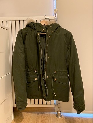 Zara M beden haki mont-parka