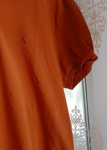 Erkek turuncu Kısa Kollu Polo Tişört - Görsel 5