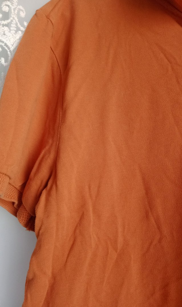 Erkek turuncu Kısa Kollu Polo Tişört - Görsel 3