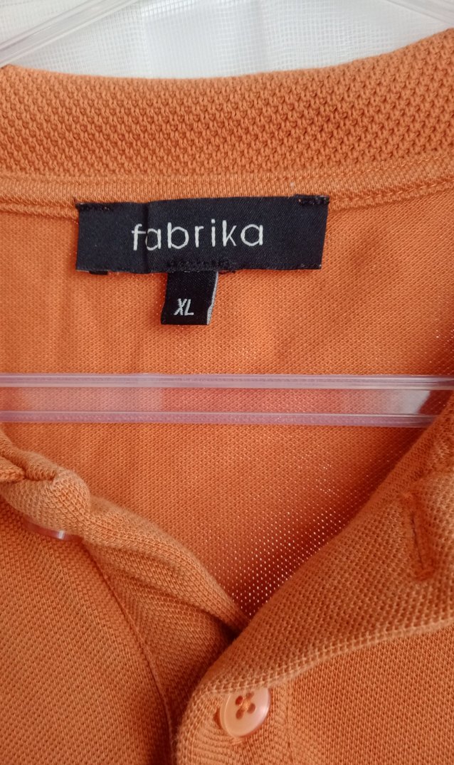 Erkek turuncu Kısa Kollu Polo Tişört - Görsel 4