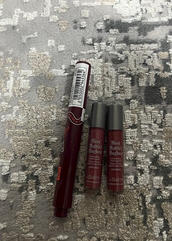 Bordo Ruj ve Dudak Kalemi Seti - Görsel 2