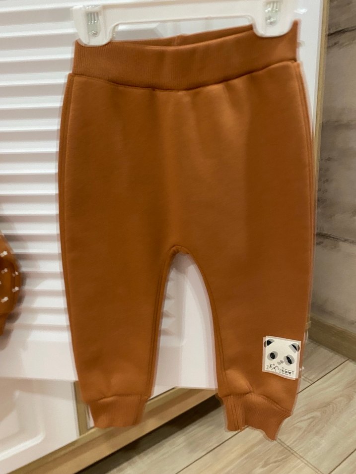 Çocuk Kahverengi Peluş Detaylı Sweatshirt - Görsel 2