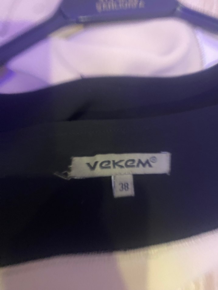 Bej mini elbise - Görsel 2