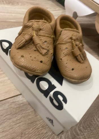 Erkek Bebek Deri Püsküllü İlk Adım Ayakkabısı - Görsel 2