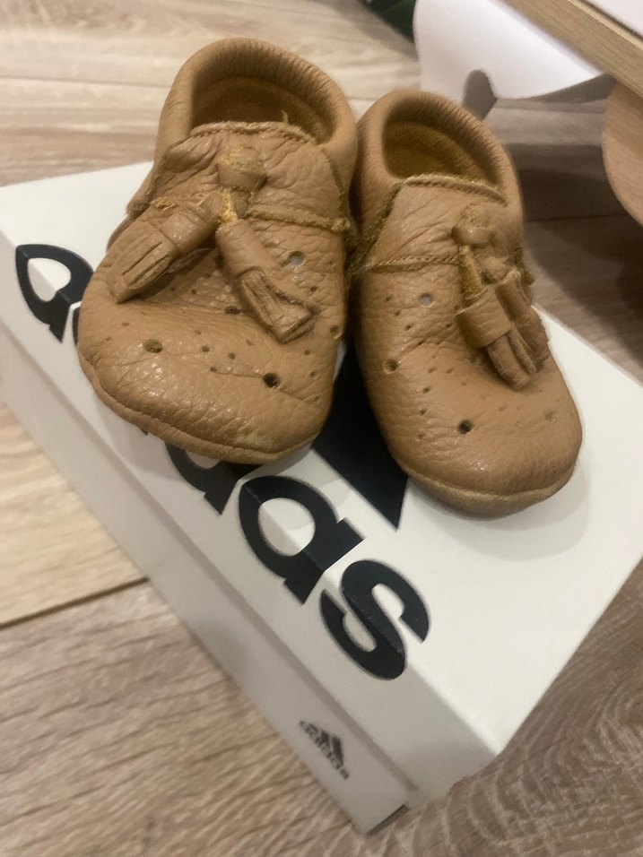 Erkek Bebek Deri Püsküllü İlk Adım Ayakkabısı - Görsel 2