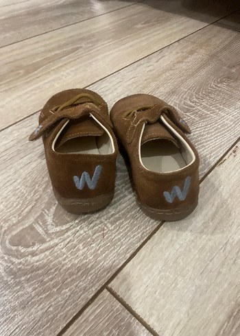 Kahverengi Süet Erkek Bebek İlk Adım Ayakkabısı - Görsel 2