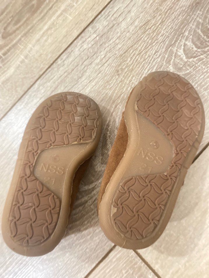 Kahverengi Süet Erkek Bebek İlk Adım Ayakkabısı - Görsel 5