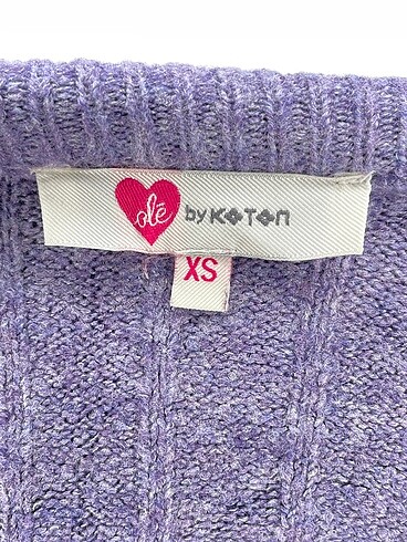 xs Beden mor Renk Koton Kazak / Triko %70 İndirimli.