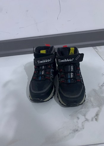 Erkek Çocuk Siyah Velcro Spor Bot - Görsel 3