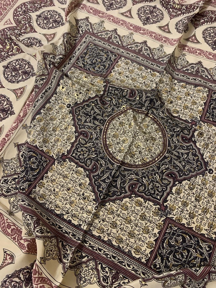 İpek eşarp 120x120 - Görsel 2