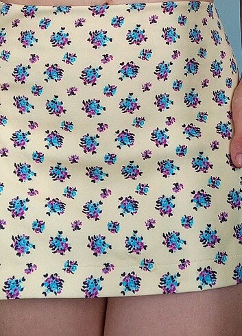 çiçekli şort etek - Görsel 5