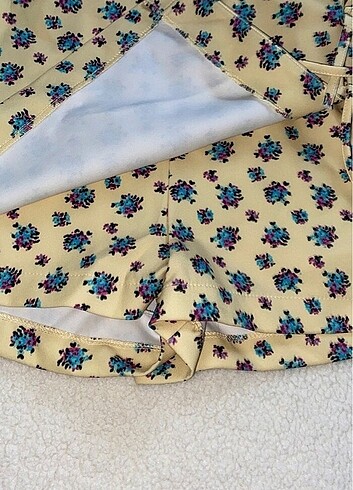 çiçekli şort etek - Görsel 8