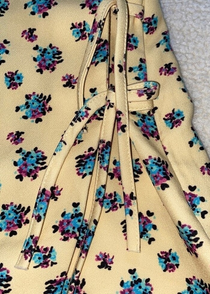 çiçekli şort etek - Görsel 4