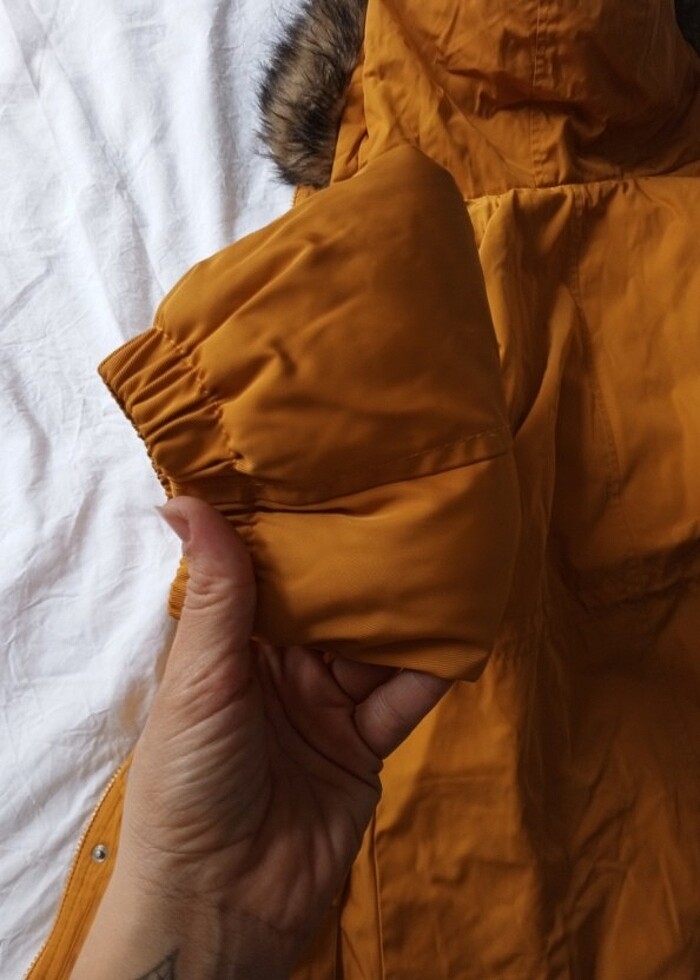 Hardal rengi mont - Görsel 2