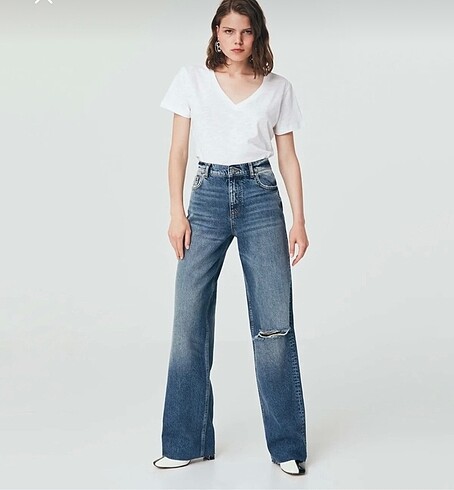 Twist The 90s Full Length Rıpped Jean Pantolon