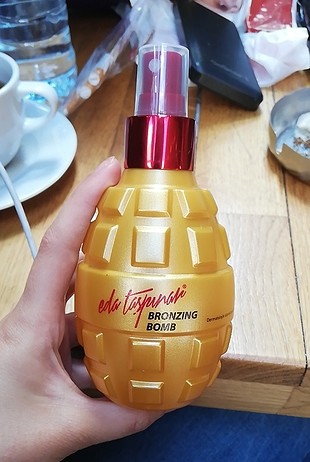 eda taşpınar güneş yağı bronzlaştırıcı koruyucu bronzing bomb