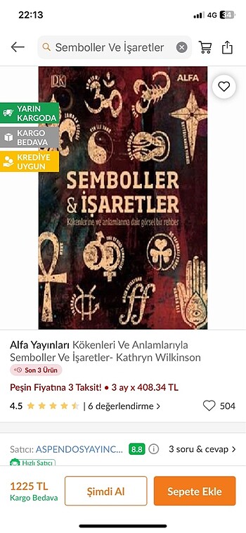 Ciltli semboller ve işaretler kitabı