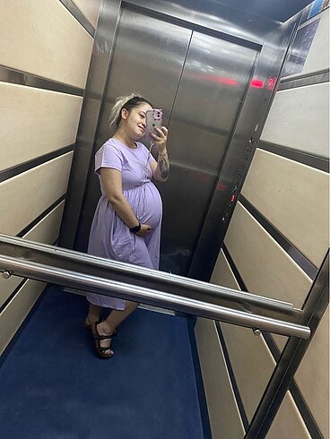 Baby mom hamile elbisesi