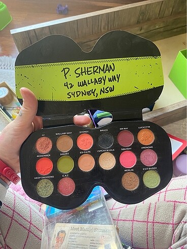 Revolution Revolution x Finding Nemo P.sherman Eyeshadow - Kayıp Balık Nemo