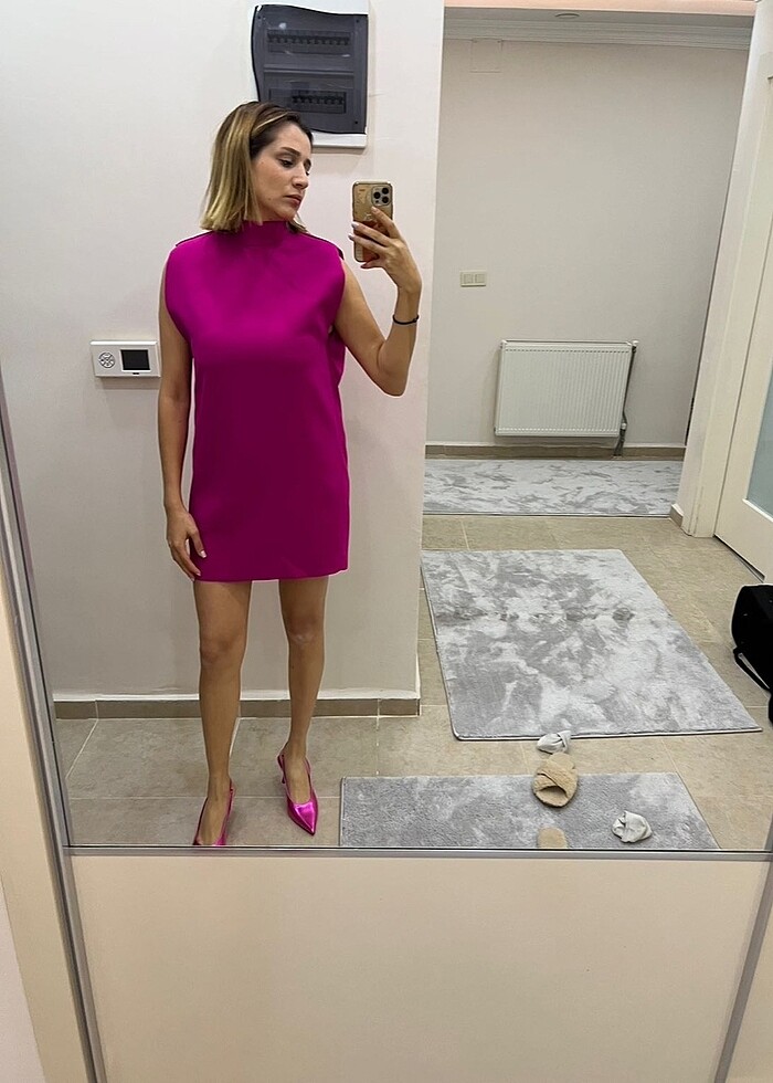 Zara etiketli elbise hiç giyilmedi - Görsel 5