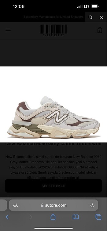 Orijinal new balance