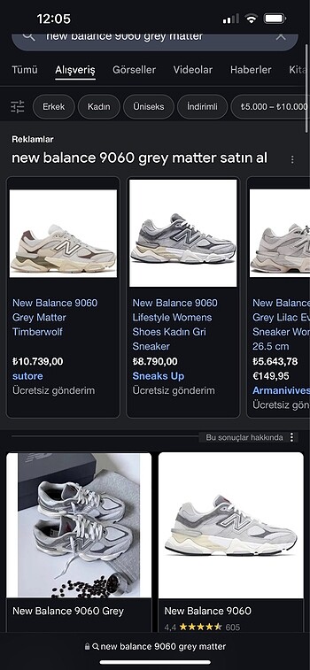 New Balance Orijinal new balance