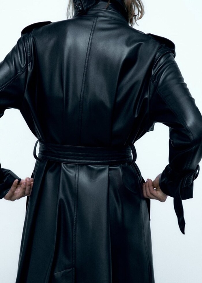 Zara sıfır trençkot 
 - Görsel 5