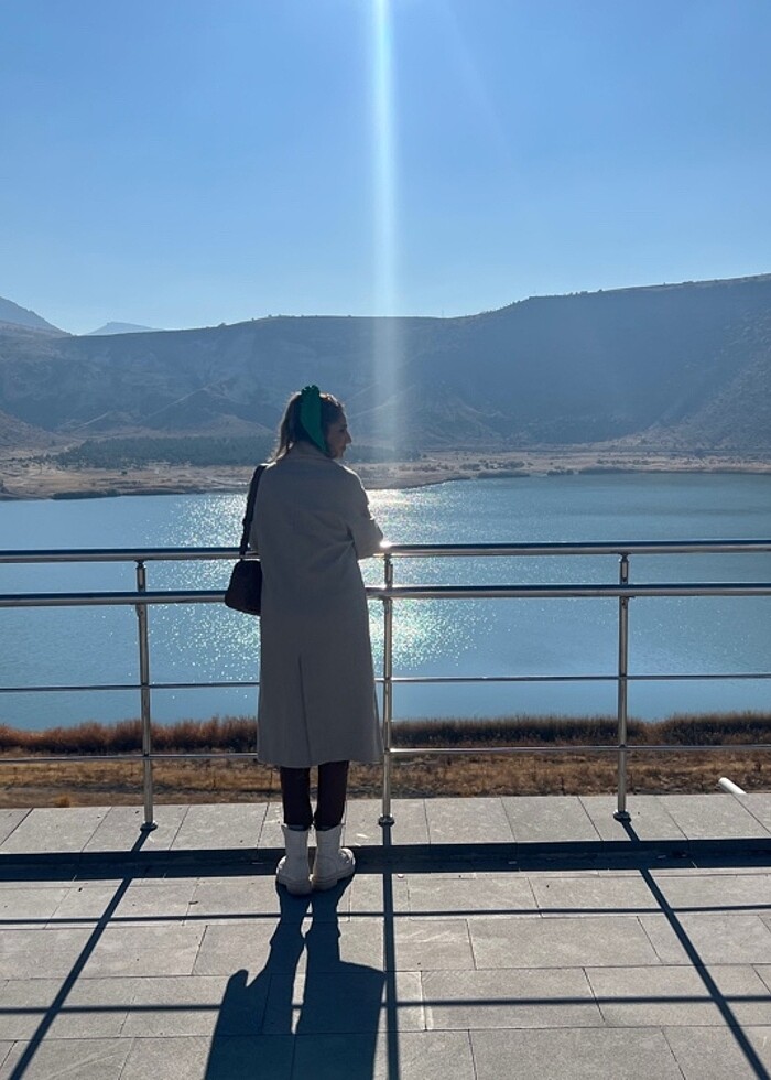 Zara oversıze kaban - Görsel 3